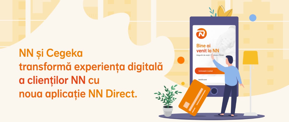 NN și Cegeka dezvoltă alternative pentru transformarea experienței digitale a clienților