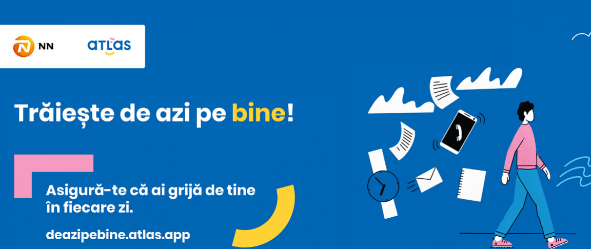 NN şi ATLAS lansează: Trăiește de azi pe bine!