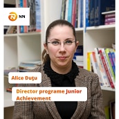 Alice Duţu, director program Junior Achievement